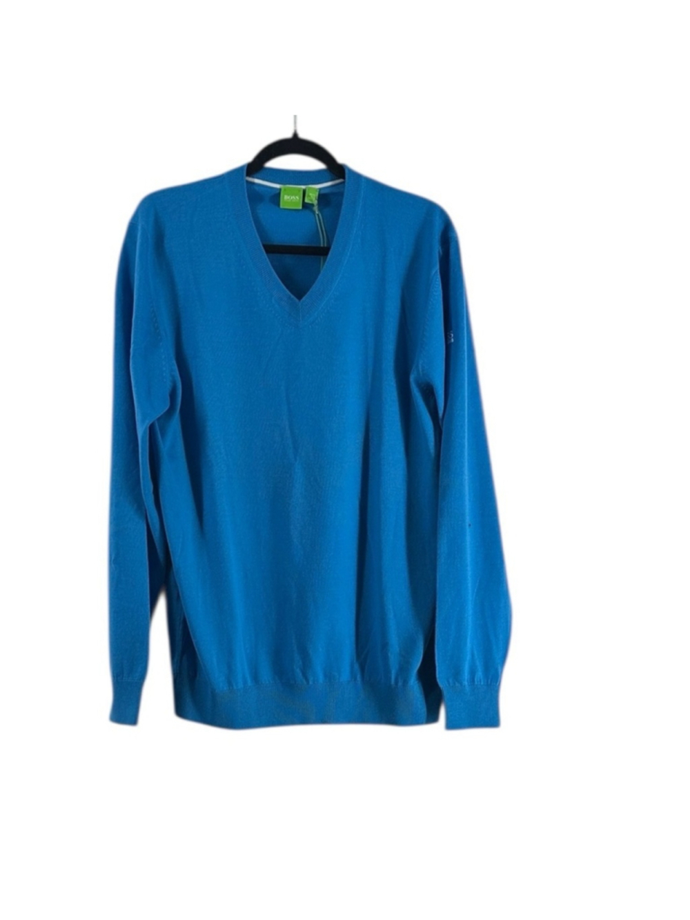 Hugo Boss sweater wool v neck vibrant blue classic
Preppy golf sz xl nwt